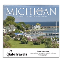 61-MI Michigan Wall Calendar