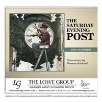 74-74 The Saturday Evening Post - Norman Rockwell Wall Calendar