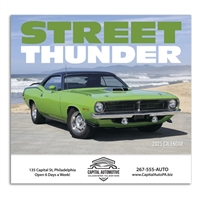 81-801 Street Thunder Wall Calendar