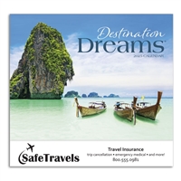 81-804 Destination Dreams Wall Calendar