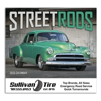 81-824 Street Rods Wall Calendar