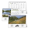 81-982 Scenic America Calendar Desk Tent