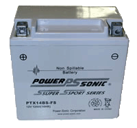 600 12 Volt Sealed Moto Battery