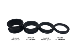 Outer Axle Spacers-Black