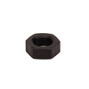 3/8" Right Hand Aluminum Jamnut-Black