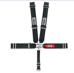 Crow Black 5-Point Seat Belts