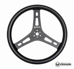 Joes Matador 15" Steering Wheel - Black
