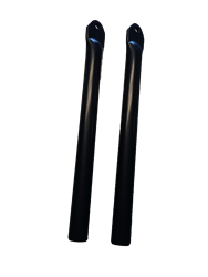 Nose Wing Post Pair Black