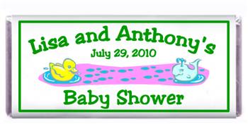 Baby Shower Ducky & Whale  Candy Bar