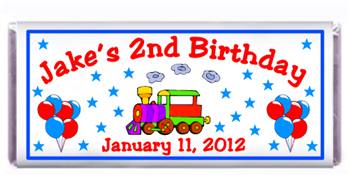 Childrens Birthday Train Candy Bar