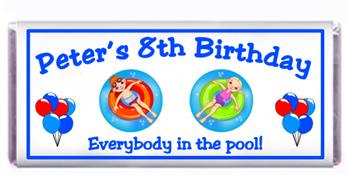 Childrens Birthday Summer Float Candy Bar