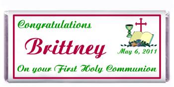 Communion Congratulations Bible Candy Bar