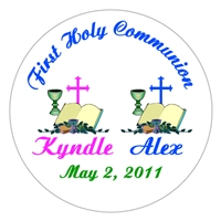 Communion Double Bible Chalice Cross Lollipop