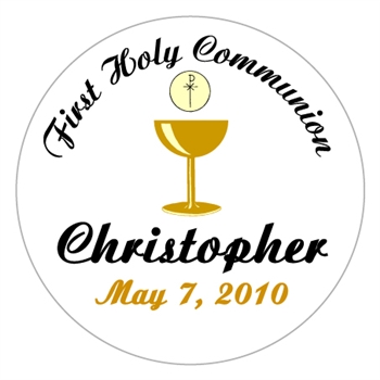 Communion Gold Chalice Lollipop