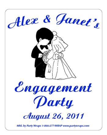 Engagement Precious Moments Label