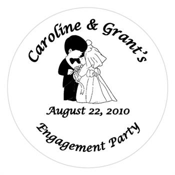 Engagement Precious Moments Label