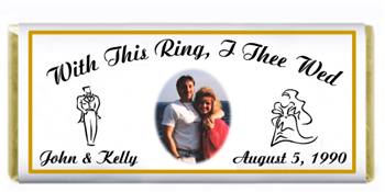 Wedding Bride & Groom Photo Candy Bar