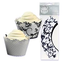 Black & White Cupcake Wrapper