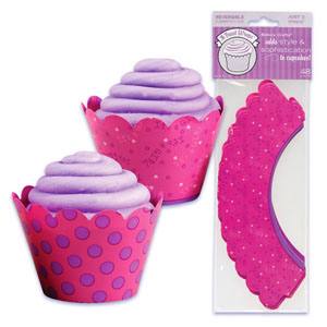 Baby Girl Cupcake Wrapper