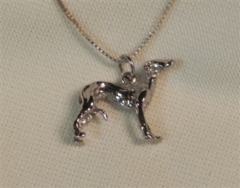 Standing Greyhound Pendant