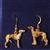 Standing Greyhound Hoop Earrings