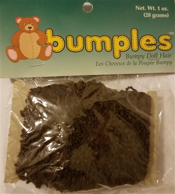 One & Only Creations Bumples Dark Brown Bumpy Doll Hair