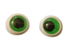 Pair of 35mm Green Plastic Frog Wiggle Eyes