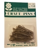 1-1/2" Silver Craft Pins, 90 pcs