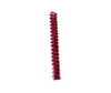 40mm x 4mm Fuchsia Metal Spring Coil Beads, 12 ct Bag