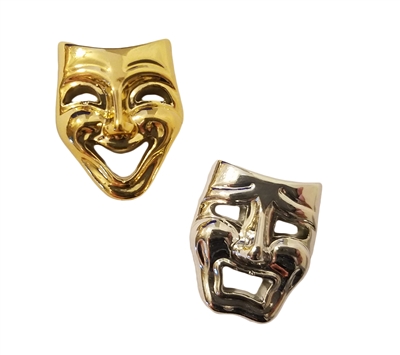 Comedy Tragedy Masks Cabochons Charms