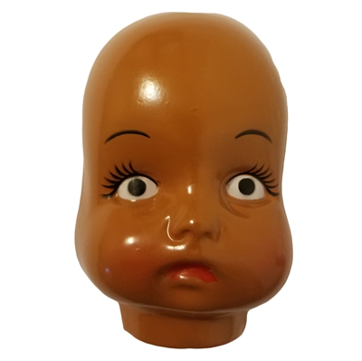 Large Black African American Girl Doll Face Mask