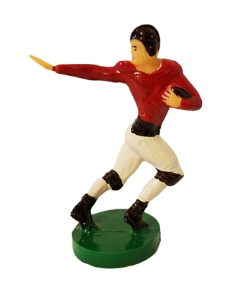 Miniature Painted Plastic Football Player