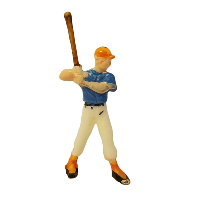 Miniature Plastic Baseball Player