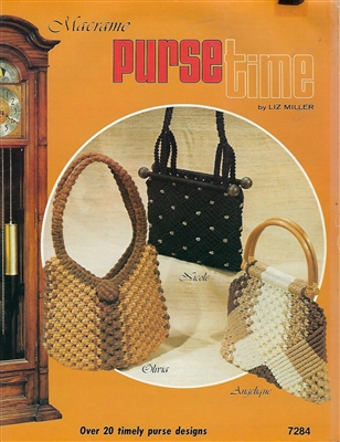 Macrame Purse Time