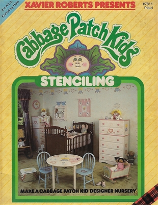 Cabbage Patch Kids Stenciling