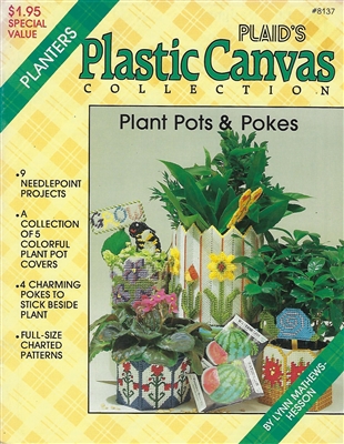 Plant Pots & Pokes Plastic Canvas Book