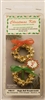 Gold Jingle Bell Wreath Christmas Ornament Kit