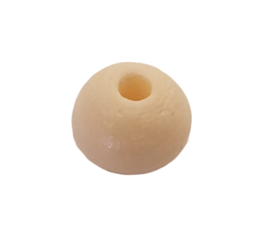 12mm Round Genuine Bone Beads, 8 ct Bag