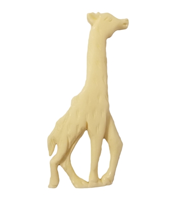 3" Giraffe Hand-Carved Genuine Bone Bead Pendant