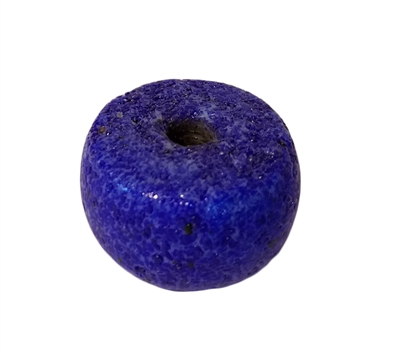 22mm Wheel Cobalt Blue Glass Beads, 4ct Bag