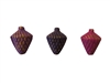 20mm Purple & Gold Pointed Metal Beads, 4 ct Bag