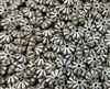 6mm Metallic Antiqued Plastic Flower Beads, 500 ct