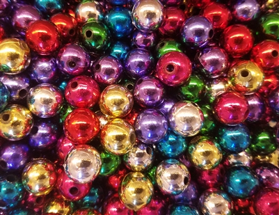 12mm Plastic Pearls Beads, 100 ct Bag