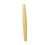 3" Ivory Plastic Bone Pipe Beads, 4 ct Bag