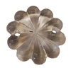 30mm Clear Crystal Flower Acrylic Charms, 8ct Bag