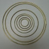 10" Brass Ring - 10 Pack