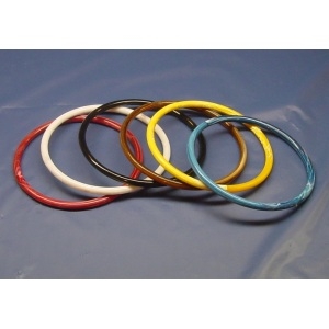 7" Round Plastic Rings 10 Ct. Bag