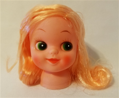 Mengelsen's 3" Vinyl Plastic Doll Head