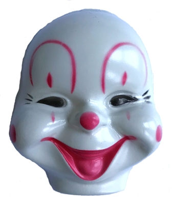 Large Clown Doll Face Mask