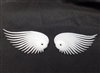 Pair of Miniature White Plastic Fantasy Eyelashes for Craft Dolls (4 pair)